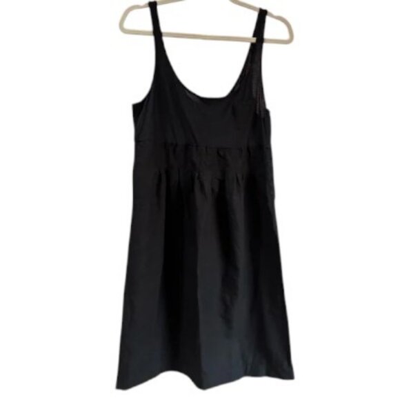 James Perse black tank mini dress size 3 - Picture 2 of 6